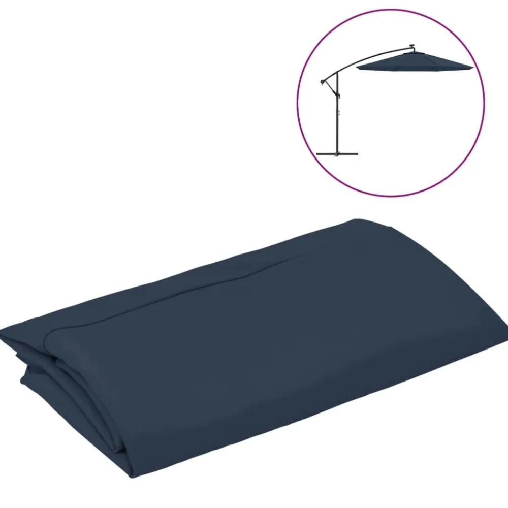 Best FinePRICE Aurinkovarjon vaihtokangas, halkaisija 300/350 cm, eri värejä ja kokoja (09960)