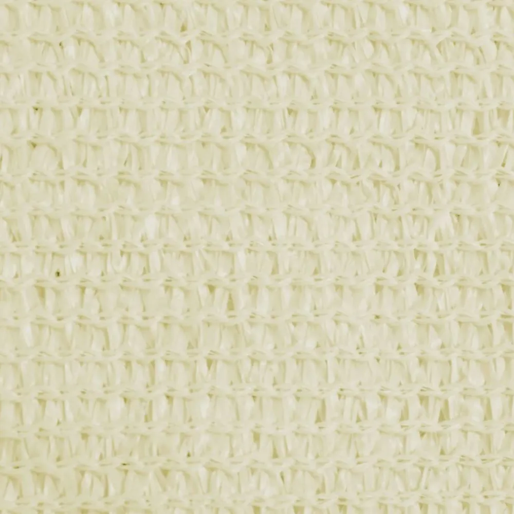 New FinePRICE Aurinkovarjo purje HDPE kolmikulmainen 3.6x3.6x3.6 m kerma