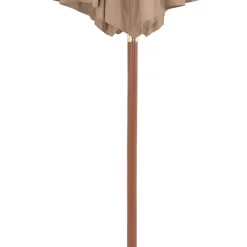 Sale FinePRICE Aurinkovarjo puurunko 300 cm ruskeanharmaa