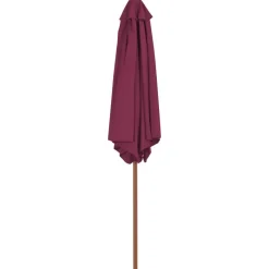 Discount FinePRICE Aurinkovarjo puurunko 270 cm viininpunainen