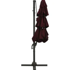 Hot FinePRICE Aurinkovarjo 4-tasoinen, alumiinitangolla, 3x3m, eri värejä