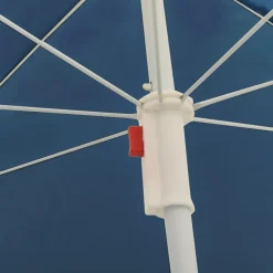 Outlet FinePRICE Aurinkovarjo terästanko 180 cm sininen