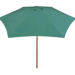 Outlet FinePRICE Aurinkovarjo 270x270 cm puutanko vihreä