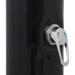 Outlet FinePRICE Aurinkovoimasuihku 214 cm 20l musta