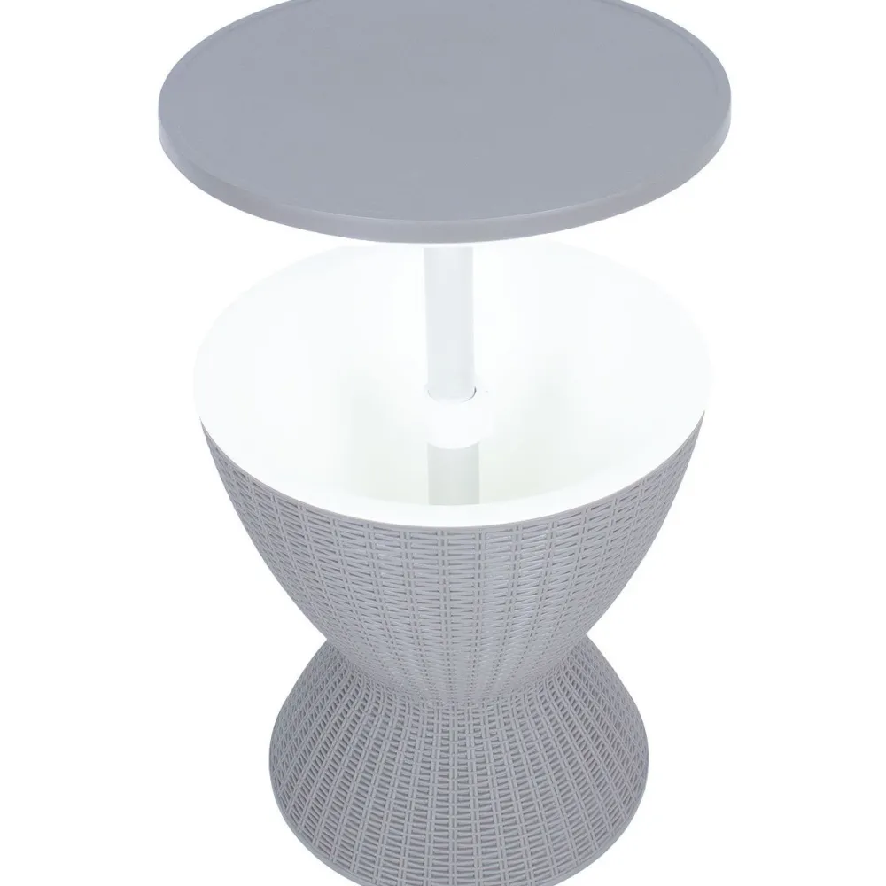 Outlet Home4you Baarisetti BELLE 3-in-1, harmaa muovi