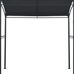 Sale FinePRICE Bbq-huvimaja 215x150x220 cm antrasiitti teräs