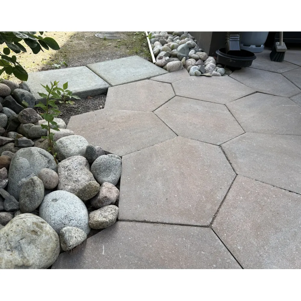 Clearance Rudus Betonilaatta Gaala 45, 560x430x45mm, hehku