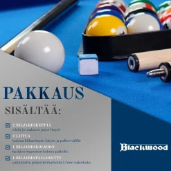 Hot Blackwood Biljardipöytä Official 8' eri värejä