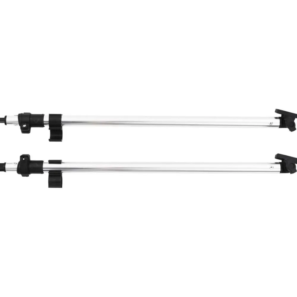 Discount FinePRICE Bimini-ylätukitangot 2 kpl alumiinia