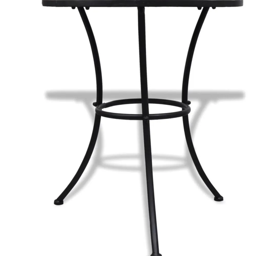 Best FinePRICE Bistropöytä 60 cm terrakotta mosaiikki