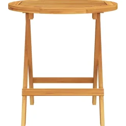 New FinePRICE Bistropöytä Ø46x47 cm, akasiapuu