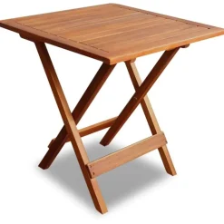 Sale FinePRICE Bistropöytä 46x46x47 cm täysi akaasiapuu