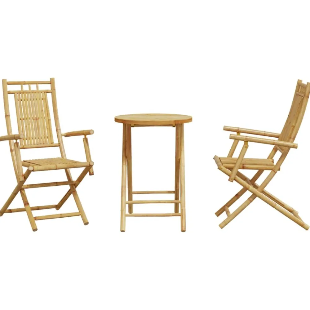 Hot FinePRICE Bistrosarja 3-osainen bambu (78534)