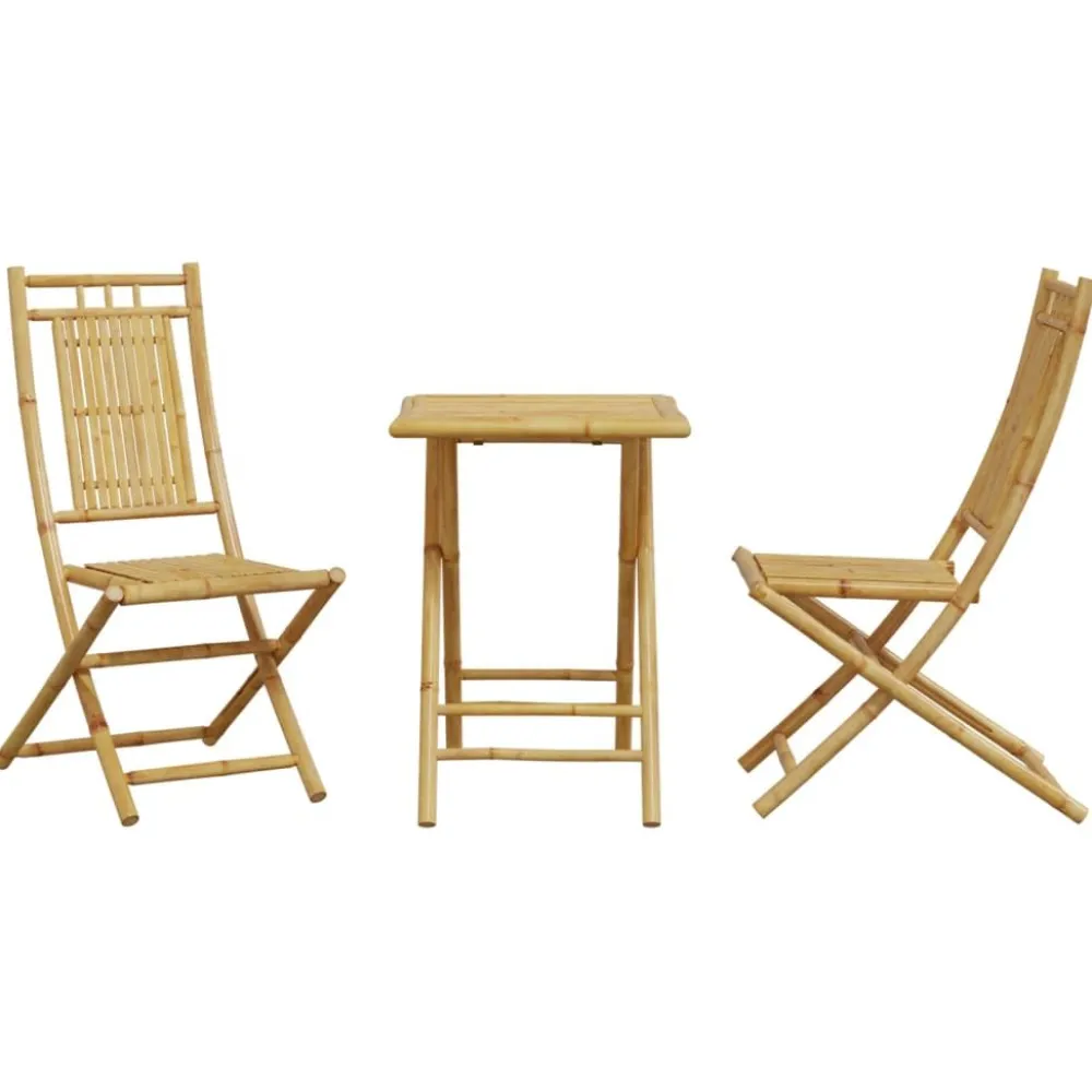 Hot FinePRICE Bistrosarja 3-osainen bambu (78534)