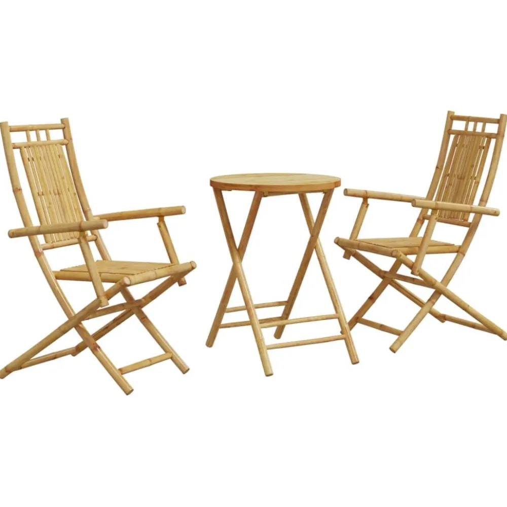 Hot FinePRICE Bistrosarja 3-osainen bambu (78534)