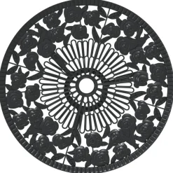 FinePRICE Bistrosarja 3-osainen valualumiini musta (17739)