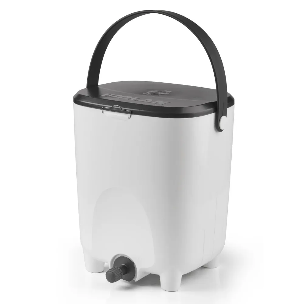 Online Biolan Bokashi keittiökompostori , 10l, valkoinen
