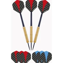 Best Longfield Darts-setti , taulu, kaappi ja tikat, musta