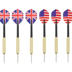 Hot FinePRICE Darts-taulu ja 6 tikkaa, sisal