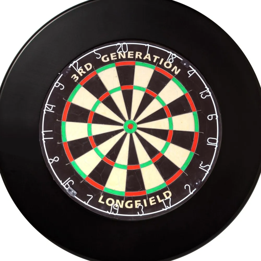 Clearance Longfield Darts-taulun tausta , musta