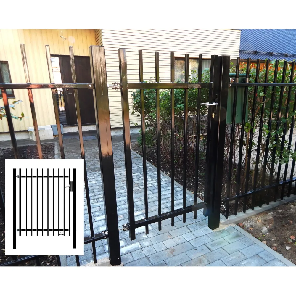 Discount AB Polar Elementtiaidan käyntiportti 900 x 1140 mm