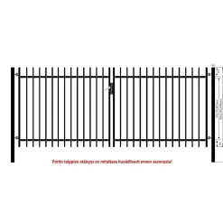 Discount AB Polar Elementtiaidan käyntiportti 900 x 1140 mm