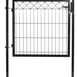 Discount Hortus Elementtiaidan portti X 1000x1000mm musta