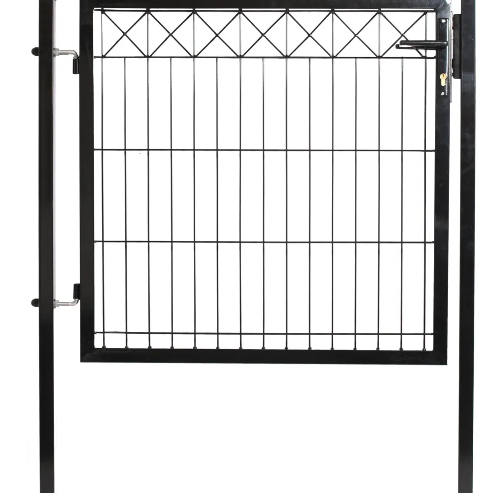 Discount Hortus Elementtiaidan portti X 1000x1000mm musta