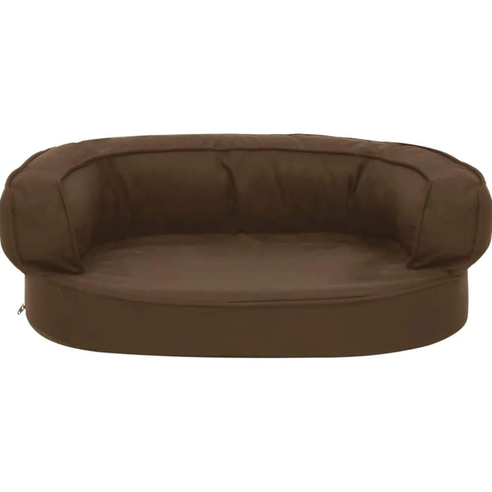 Hot FinePRICE Ergonominen koiranpeti 60x42 cm ruskea