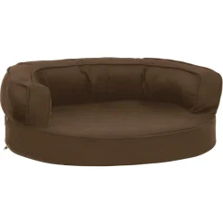 Hot FinePRICE Ergonominen koiranpeti 60x42 cm ruskea