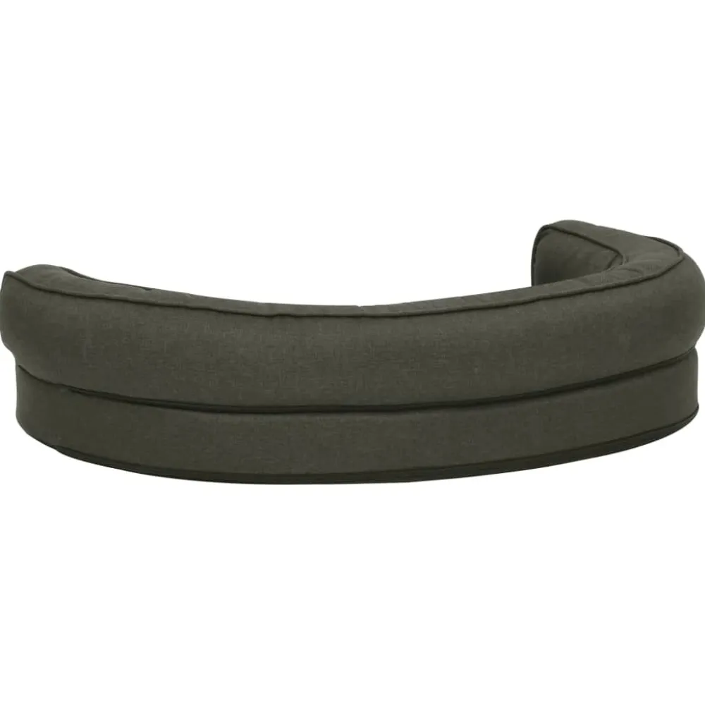 Hot FinePRICE Ergonominen koiranpeti 60x42 cm ruskea