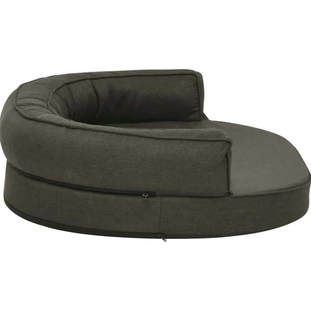 Hot FinePRICE Ergonominen koiranpeti 60x42 cm ruskea