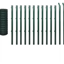 Outlet FinePRICE Euro-aita, teräs, 25x1 m, vihreä