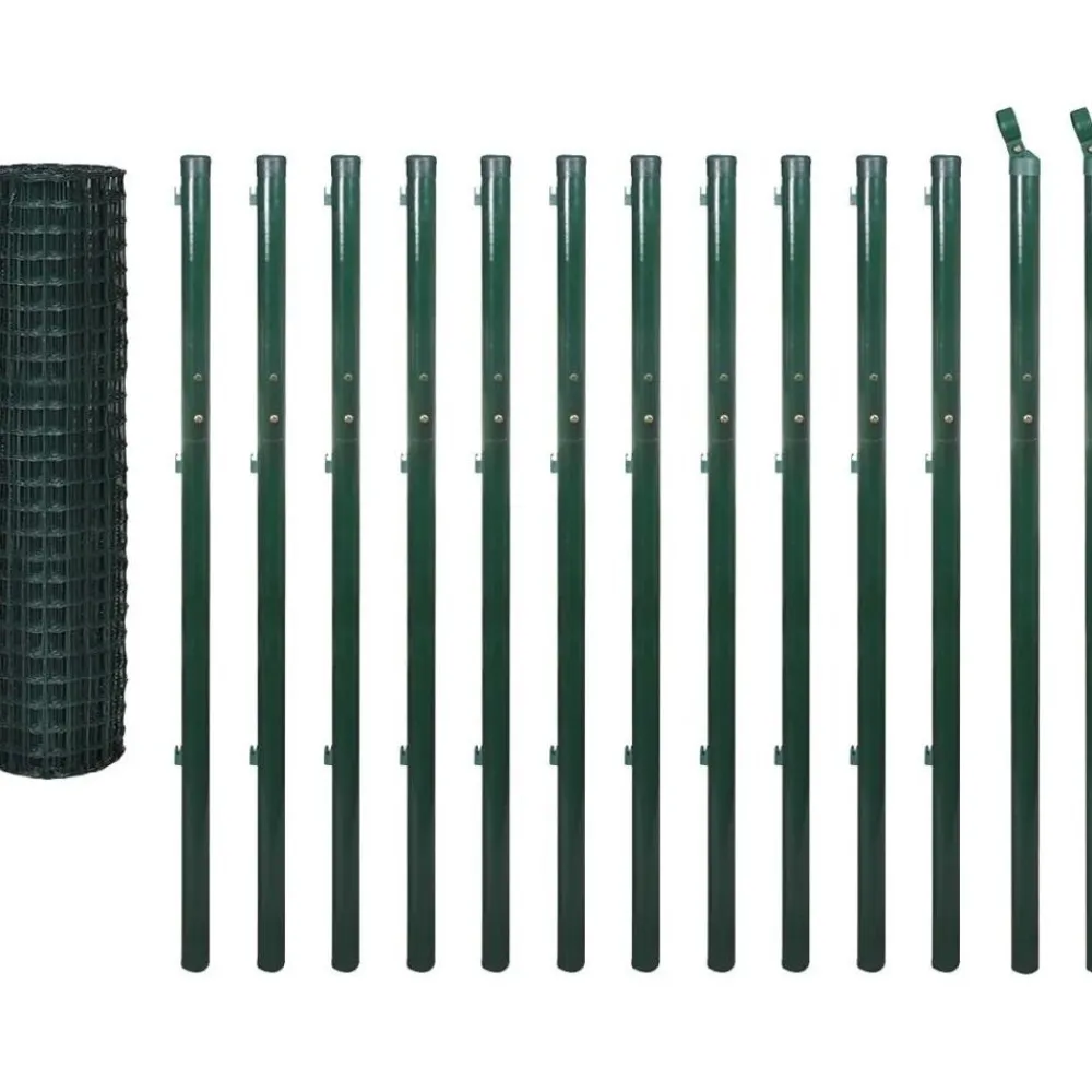 New FinePRICE Euro-aita teräs 25x1,7 m vihreä