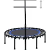 Hot FinePRICE Fitness trampoliini kahvalla 102 cm