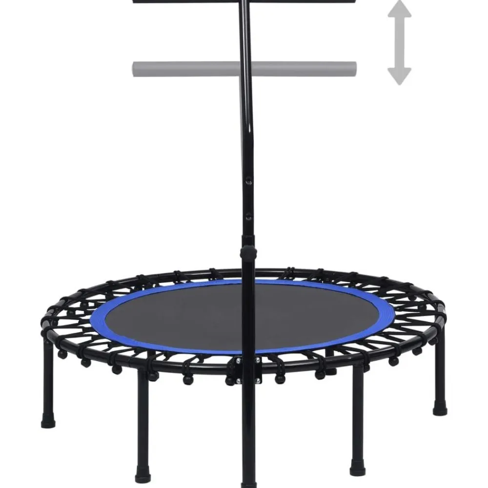 Hot FinePRICE Fitness trampoliini kahvalla 102 cm