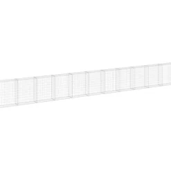 Hot FinePRICE Gabion-kivikori kansilla galvanoitu teräs 900x30x100 cm