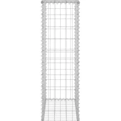 Sale FinePRICE Gabion-kivikori kansilla galvanoitu teräs 60x30x100 cm