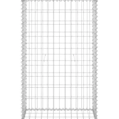 Sale FinePRICE Gabion-kivikori kansilla galvanoitu teräs 60x30x100 cm