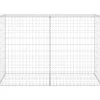 Sale FinePRICE Gabion-kivikori kansilla galvanoitu teräs 150x60x100 cm