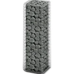 Online FinePRICE Gabion/kivikori kansilla galvanoitu vaijeri 100x30x30cm
