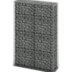 New FinePRICE Gabion/kivikori kansilla galvanoitu vaijeri 150x100x30cm