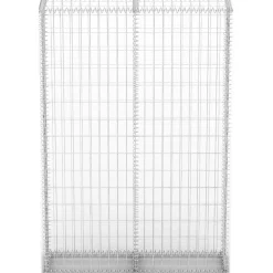 New FinePRICE Gabion/kivikori kansilla galvanoitu vaijeri 150x100x30cm