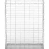 Clearance FinePRICE Gabion/kivikori kansilla galvanoitu vaijeri 100x80x30cm