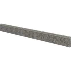 Discount FinePRICE Gabion-kivikori kansilla galvanoitu teräs 600x30x50cm