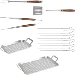 Discount Pepper Grillitarvikesetti Flaming