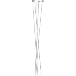 Hot Hortus Harjaterästolppa 8mm suojus 110cm harmaa (25kpl)