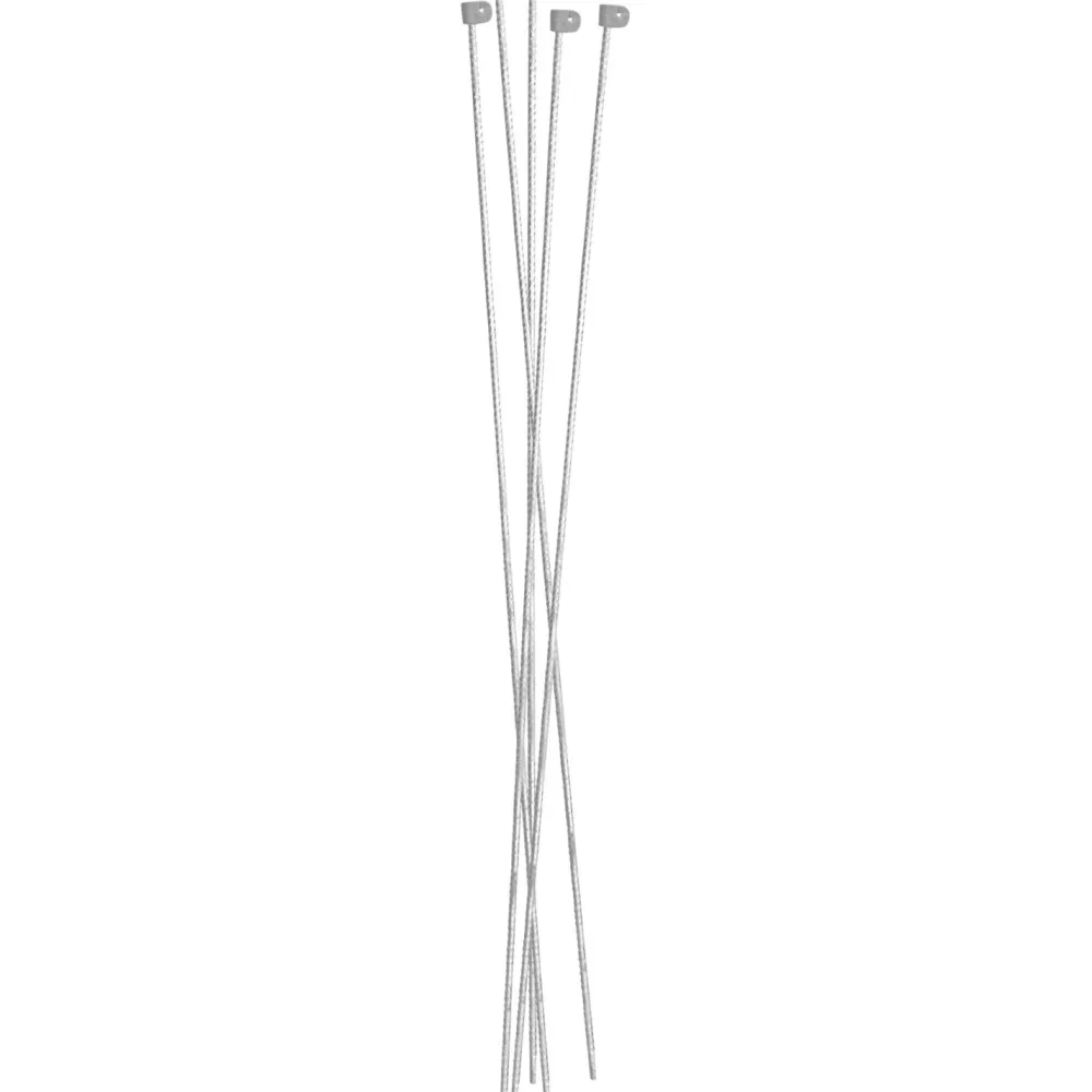Hot Hortus Harjaterästolppa 8mm suojus 110cm harmaa (25kpl)