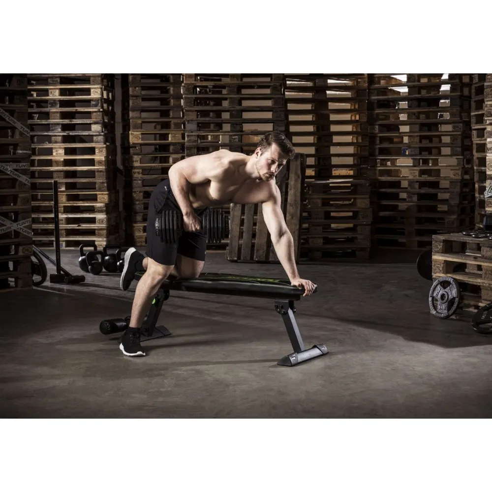 Sale Tunturi Harjoittelupenkki FB80 Flat Bench kokoontaitettava max. 150 kg