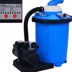 Outlet FinePRICE Hiekkasuodatinpumppu ajastimella 550 w 50 l